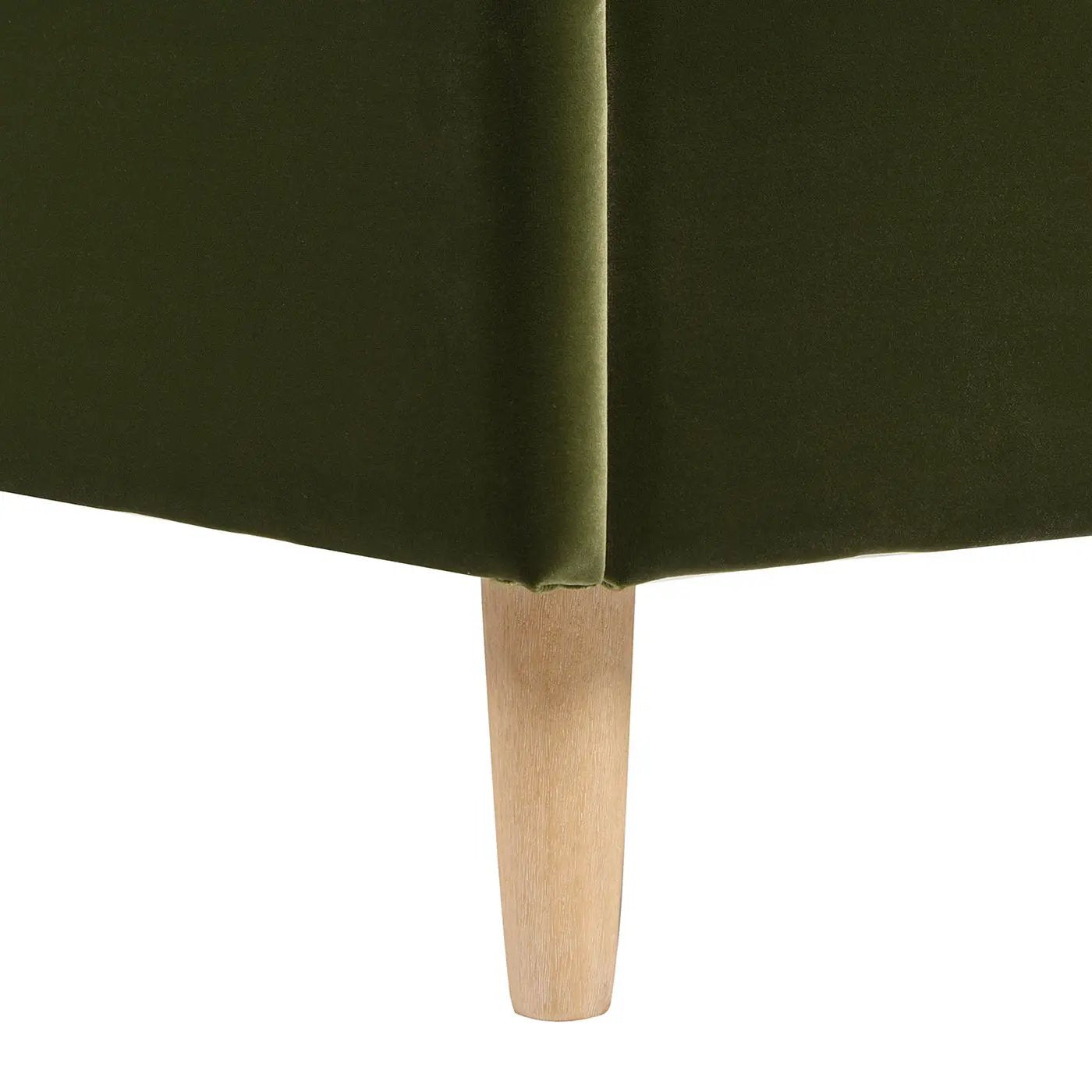 Stockholm - Modern Wavy Headboard Platform Bed by HouseOfZazla