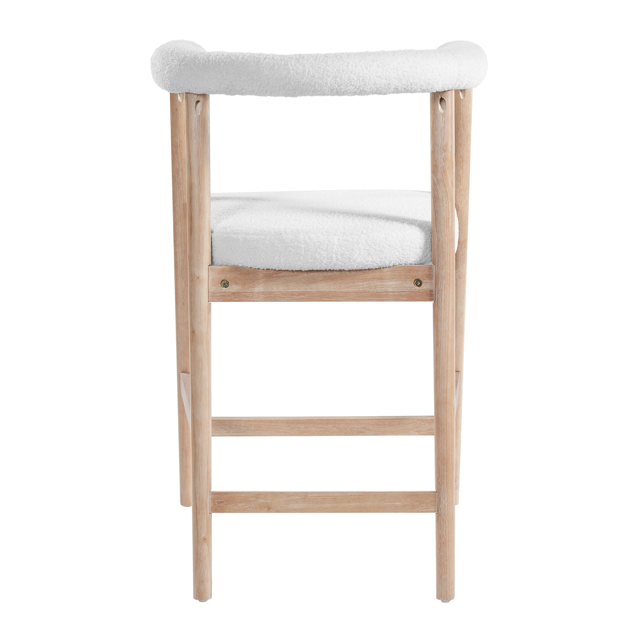 25" Seat Height Bar Stools with Back, Set of 2 by HouseOfZazla
