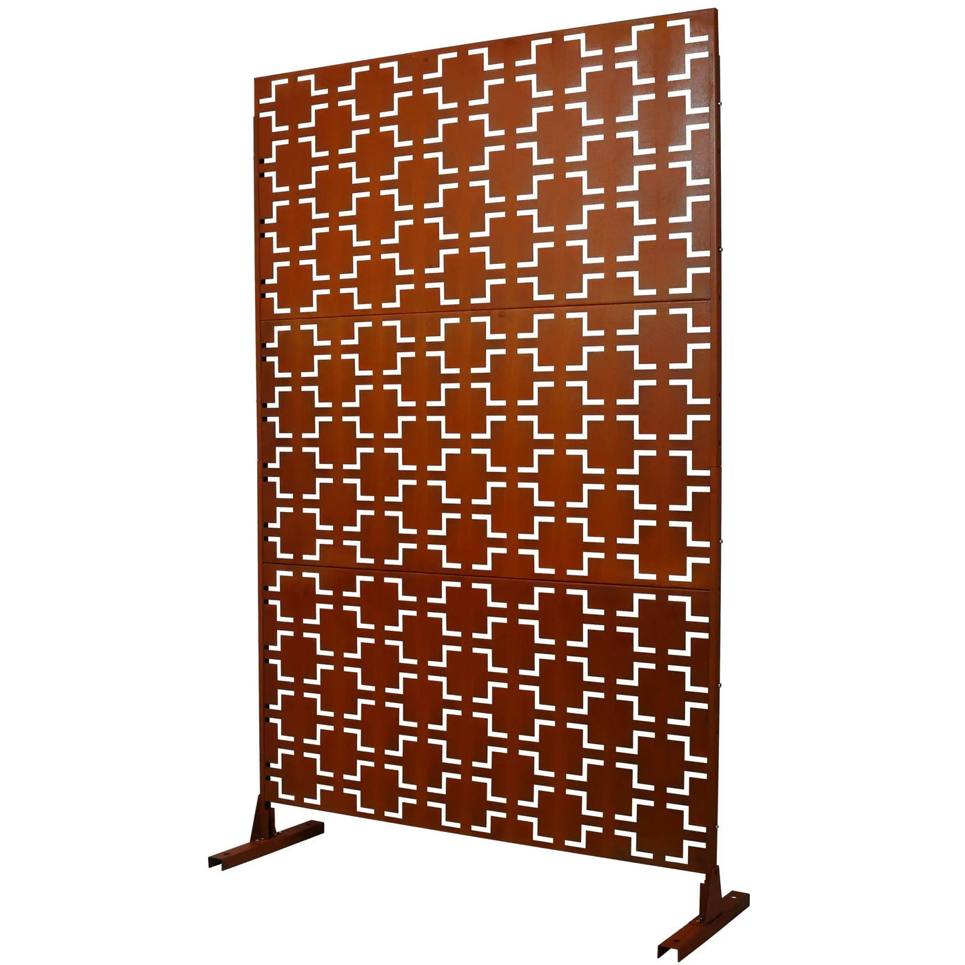 Outdoor & Indoor Metal Privacy Freestanding Decorative Screen by HouseOfZazla