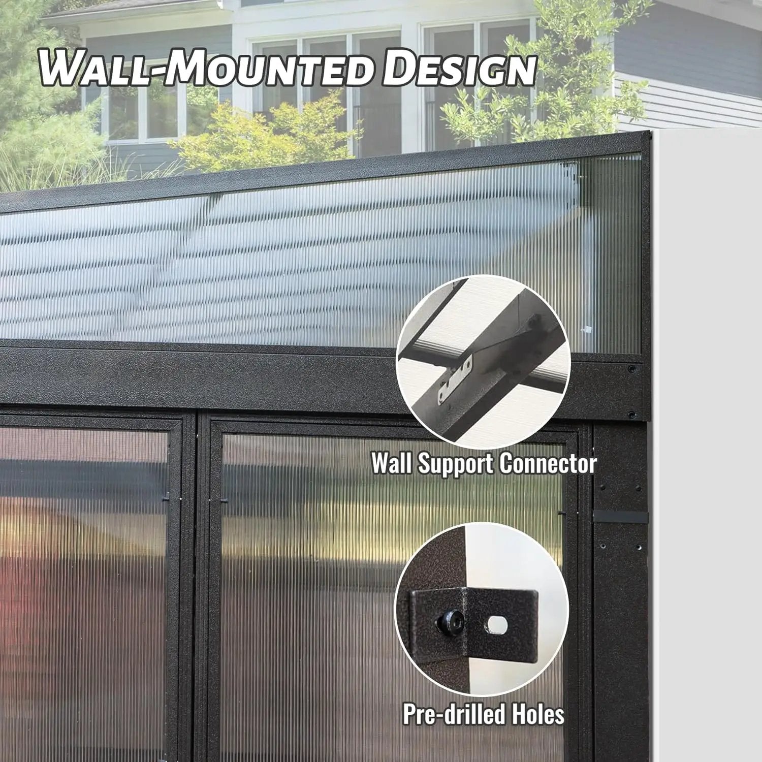 12x16FT All Season Sunroom with Detachable Polycarbonate Windows by HouseOfZazla