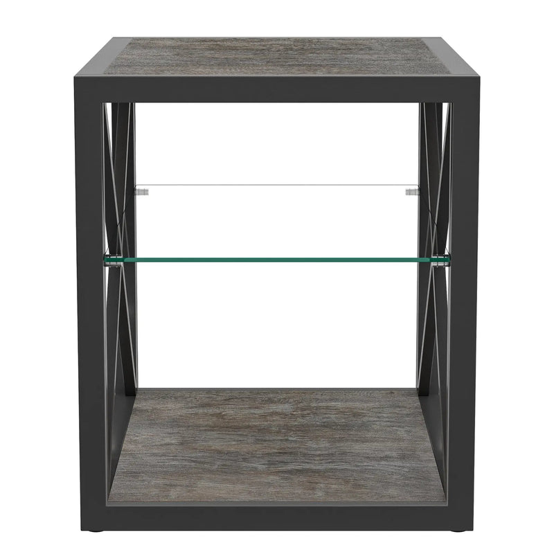 Set of 2 Modern End Tables for Bedroom & Living Room by HouseOfZazla