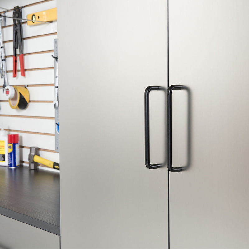 Astro Series - Garage Cabinet Set - Metallic Gray by HouseOfZazla