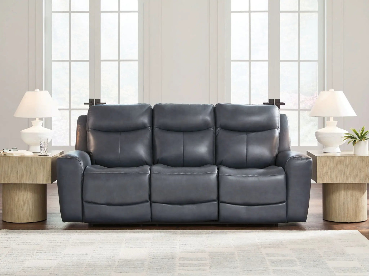 Bexhurst - Power Reclining Sofa With Adjustable Headrest by Unique Piece Furniture