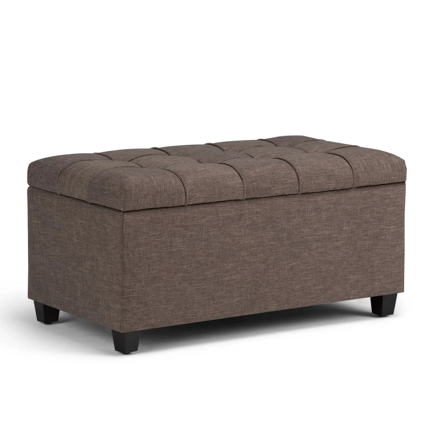 Sienna - Upholstered Storage Ottoman Bench by HouseOfZazla