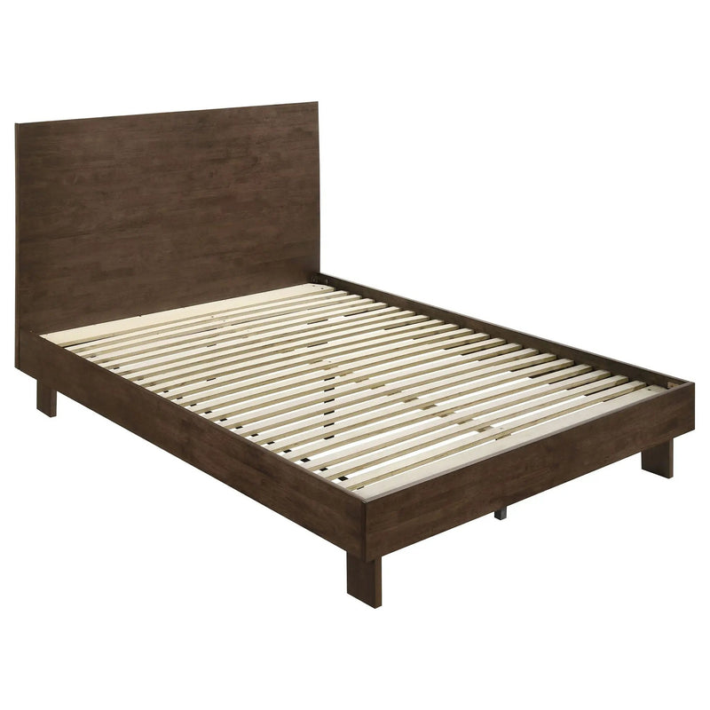 Glenwood 48-inch Queen Platform Panel Bed Warm Brown by Unique Piece Furniture