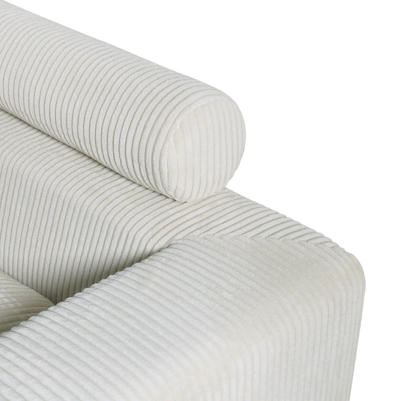 4 Seater Oversized Sectional Sofa With 2 Ottoman And 2 Pillows by Unique Piece Furniture
