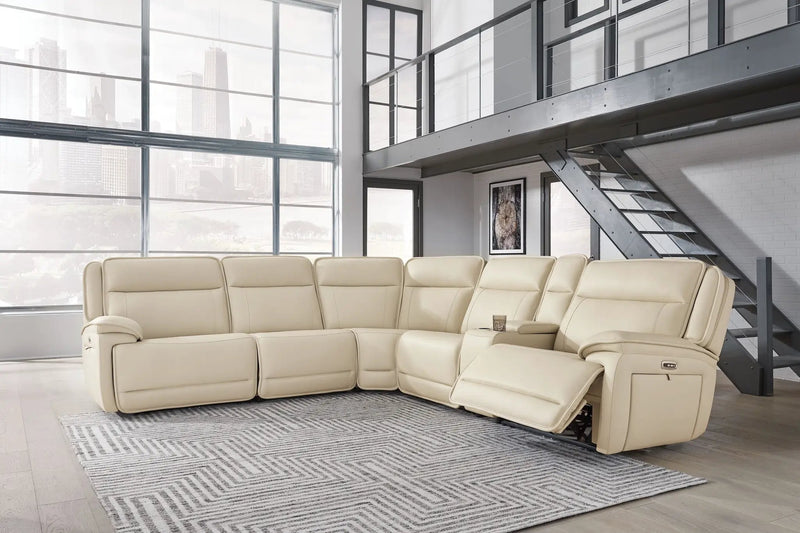 Double Deal - Reclining Sectional by Unique Piece Furniture