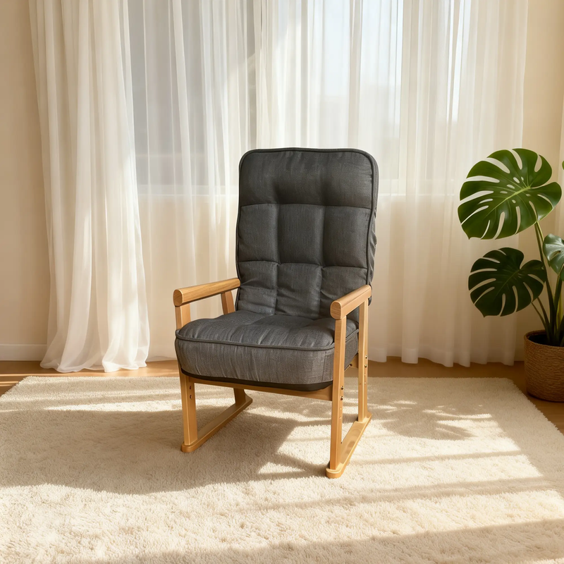 Modern Adjustable Lounge Chair with Three-Level Lumbar Adjustment by HouseOfZazla