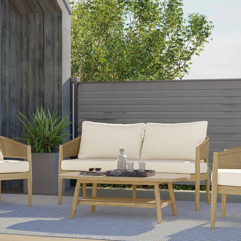 Bayshore - Outdoor Sofa - Natural by HouseOfZazla