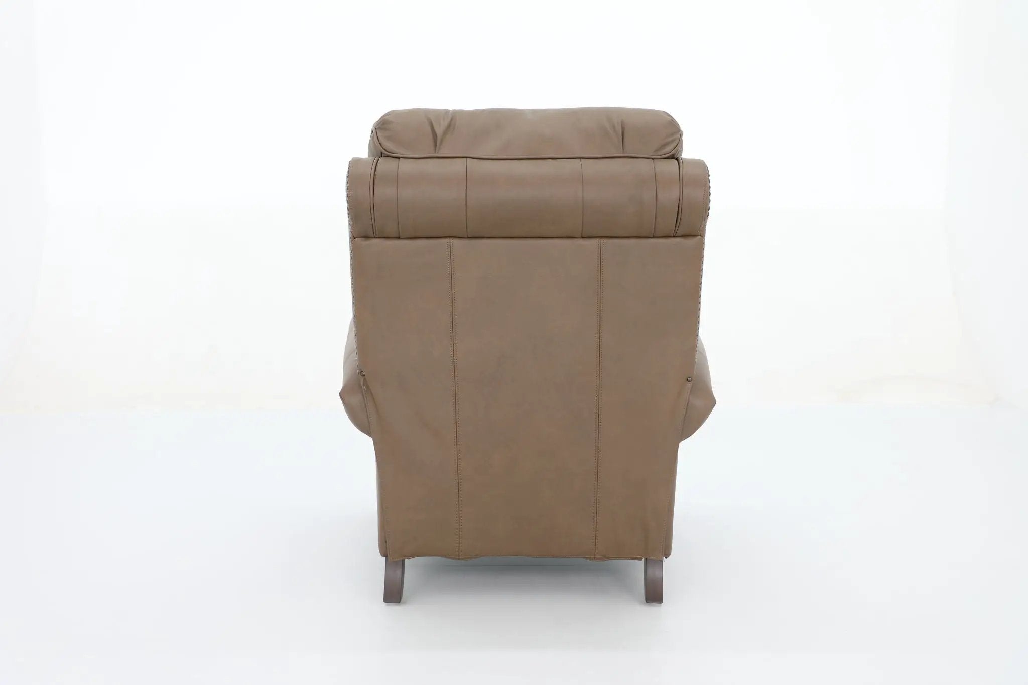 Churchill - Push Thru The Arm Recliner - Cabernet by Unique Piece Furniture