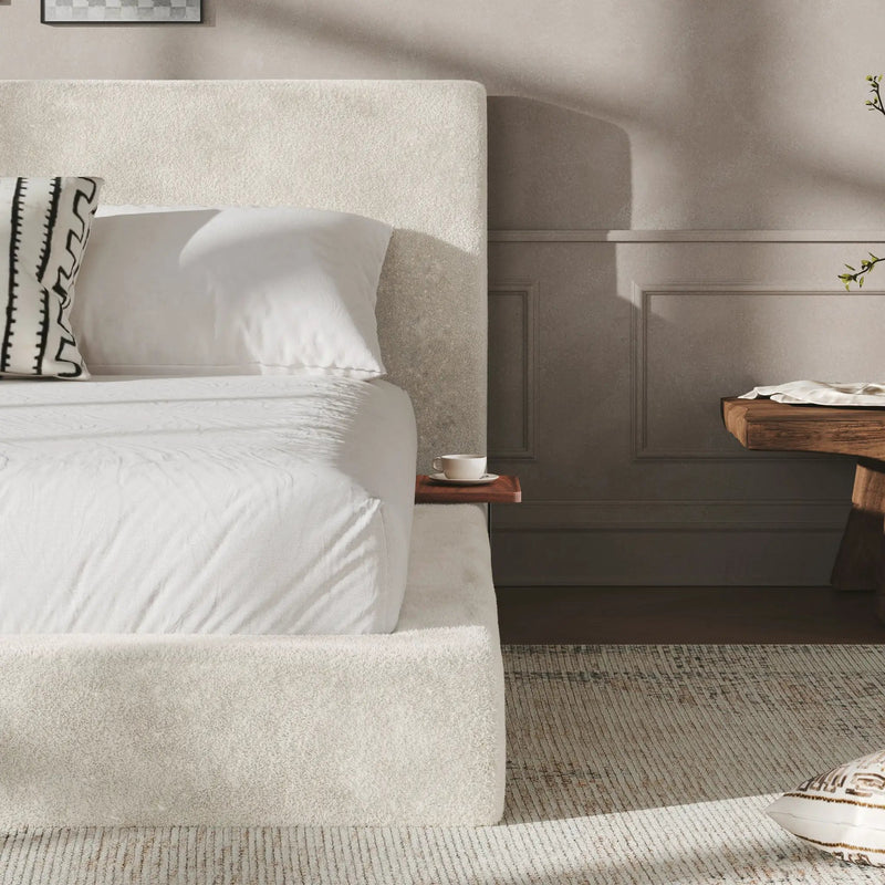 AirFrame King Bed Frame with Adjustable Sliding Side Table by HouseOfZazla
