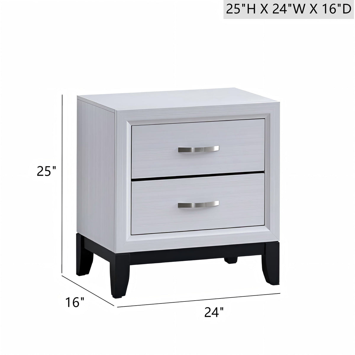 Glasgow - Nightstand With English Dovetail Drawers, photo 5 of 13