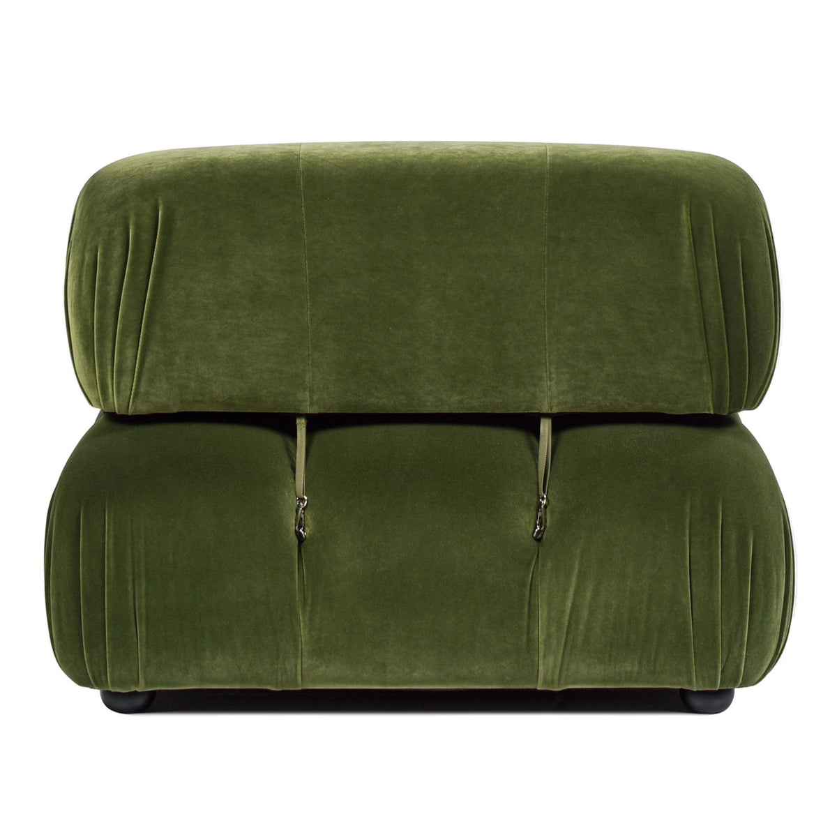Bubble Modular Modern Lounge Arm Chair with Eucalyptus Frame - White, Green, or Orange, photo 9 of 22