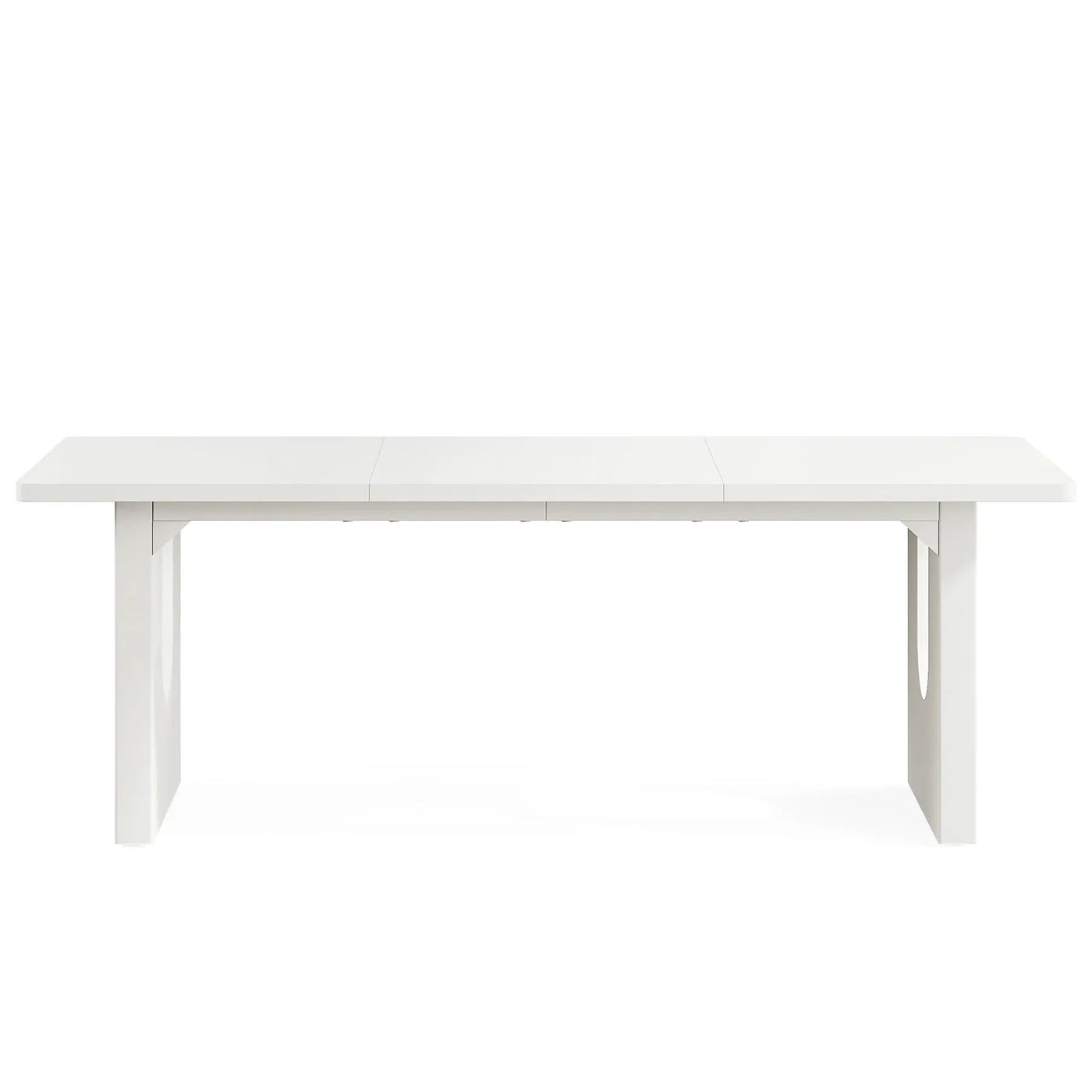 Rectangular Dining Table For 6 - 8 People With Pedestal Base by HouseOfZazla