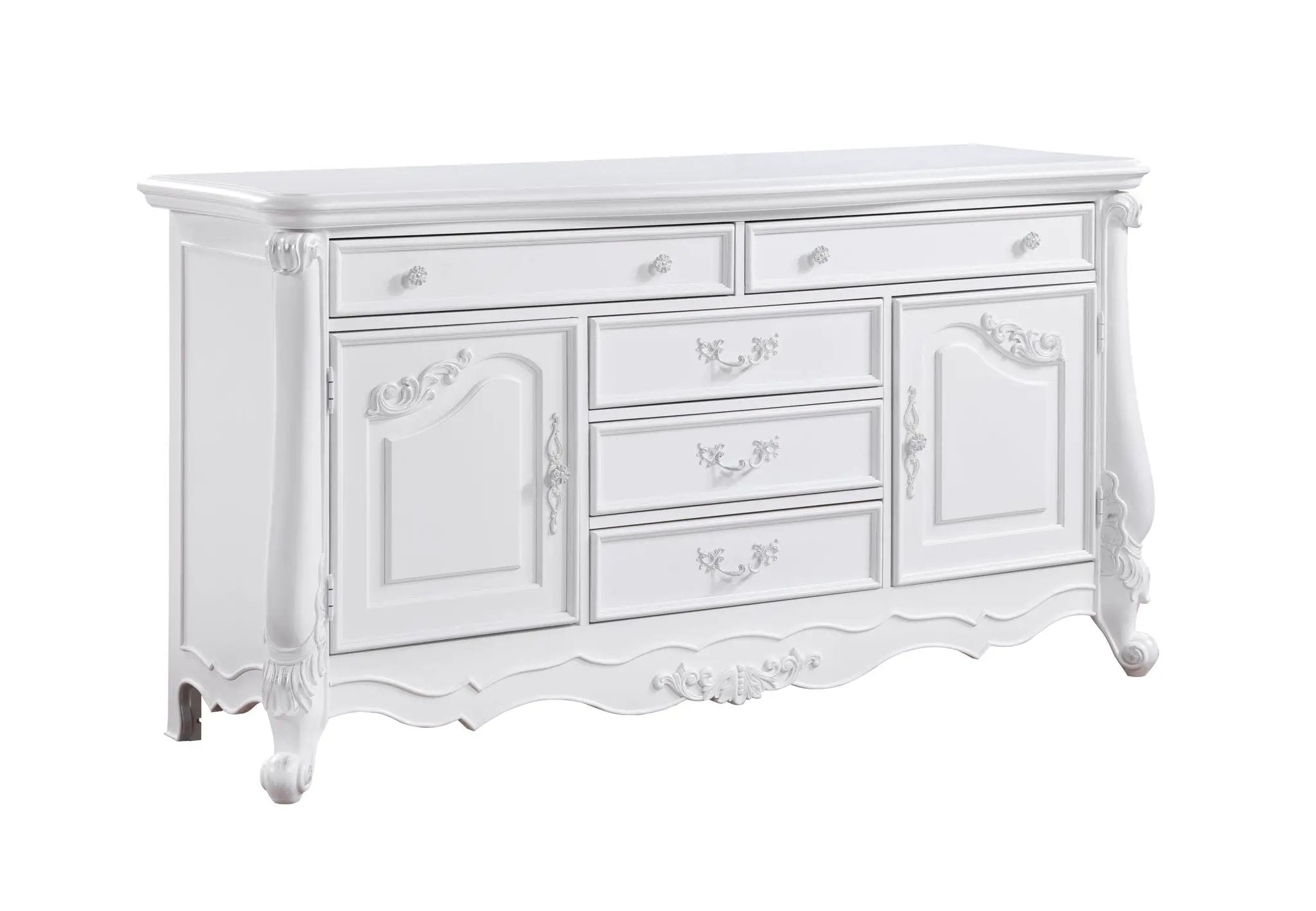 Latisha - Dresser - White by HouseOfZazla