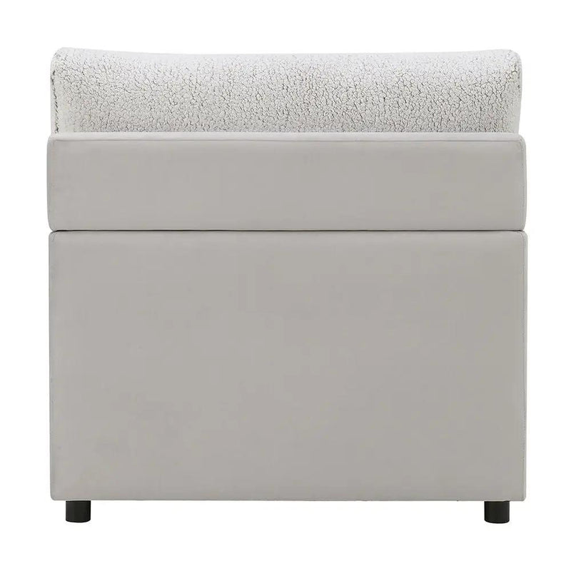 Tarrance - Modular Armless Chair - Gray by Unique Piece Furniture