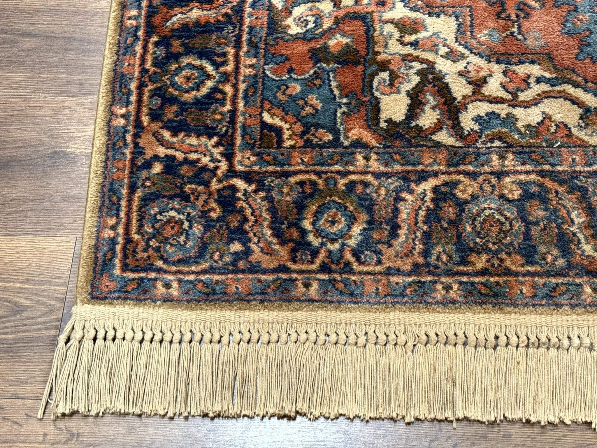 Karastan Rug 4x6, Vintage Karastan #744 Antique Serapi Pattern, Wool Pile, Original 700 Series Karastan Carpet by Jewel Rugs