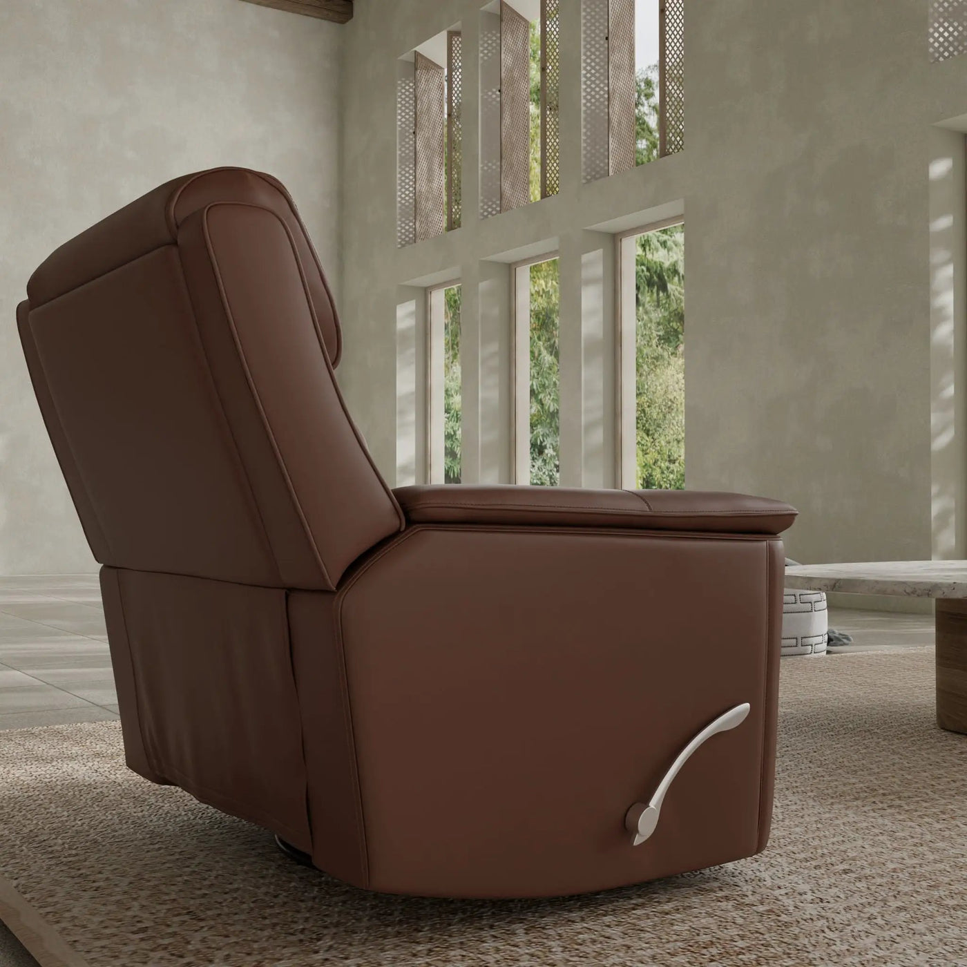Oslo - Manual Swivel Glider Recliner by Unique Piece Furniture