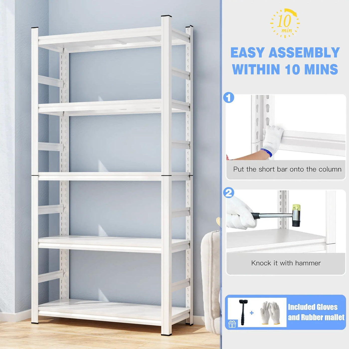 Adjustable Garage Shelf by HouseOfZazla
