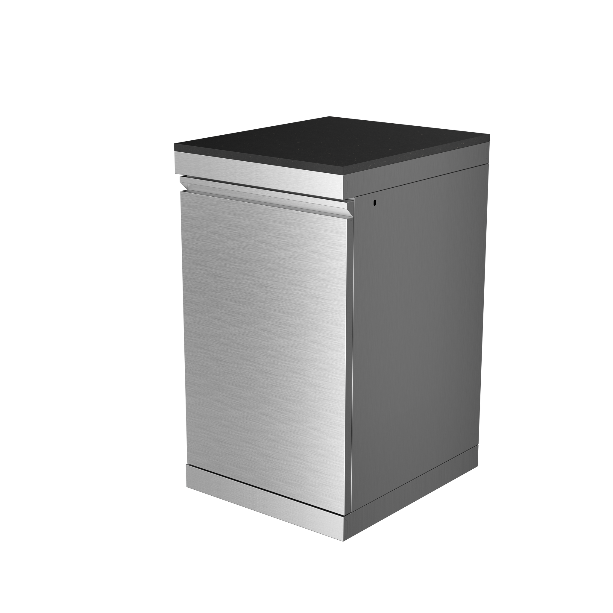 Storage Cabinet Stainless Steel Outdoor Kitchen Islands Left Open by HouseOfZazla