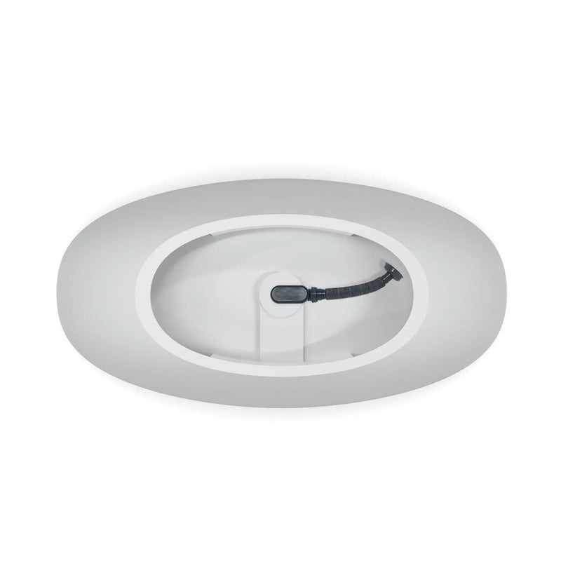 61 Inch Small Size Artificial Stone Solid Surface Freestanding Bathroom Bathtub by HouseOfZazla