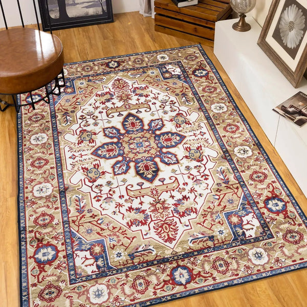 Vintage Bohemia Large Persian Non-slip Washable Area Rug