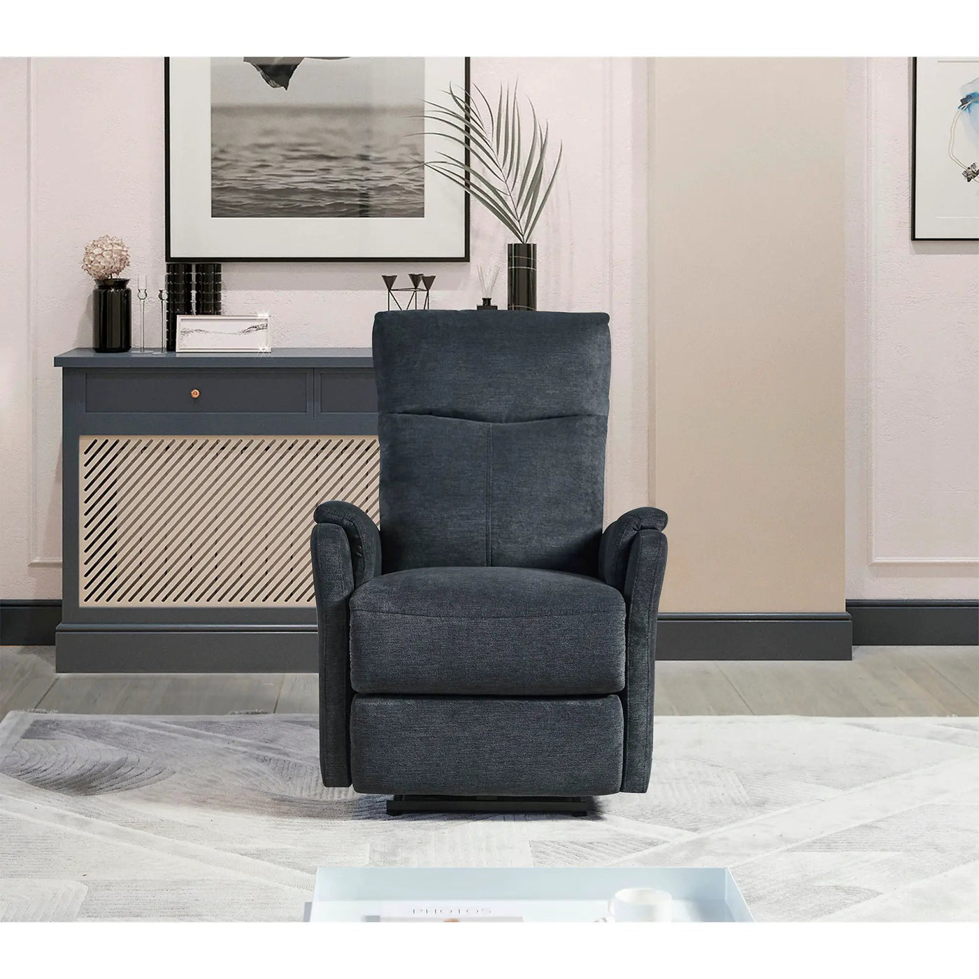 Recliner Chair With Power Function Easy Control Big Stocks, Recliner Single Chair For Living Room, Bed Room by Unique Piece Furniture