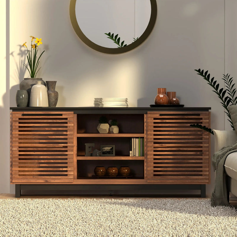 Cable Management TV Stand Console by HouseOfZazla