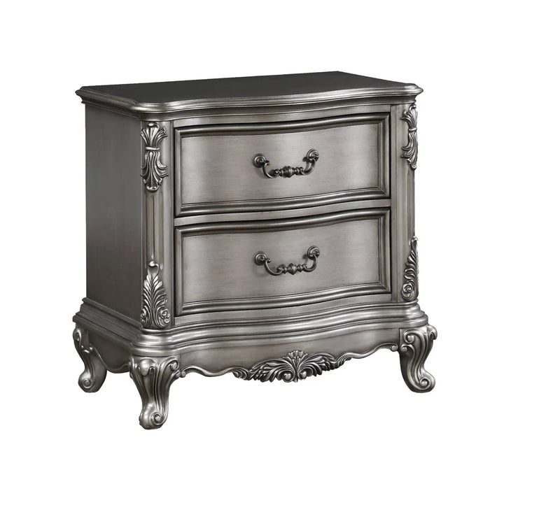Ariadne - Nightstand - Antique Silver by HouseOfZazla