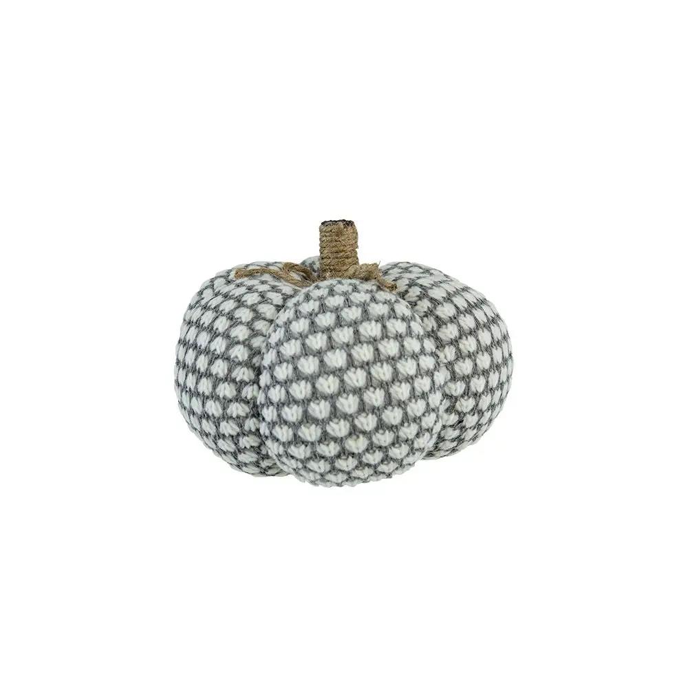 Knite Pumpkin Ornament Decor For Holiday Harvest Festival Fall Festival & Thanksgiving by HouseOfZazla