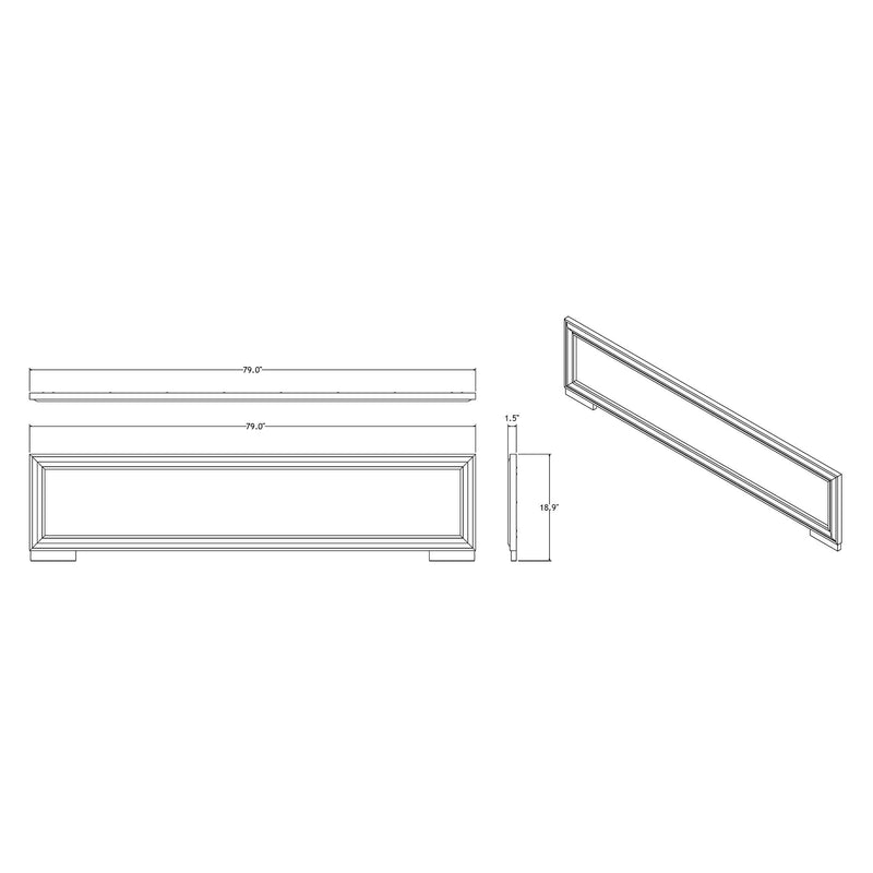 Adelaide - Bed With LED by HouseOfZazla