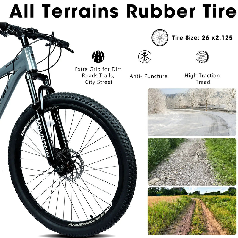 Ecarpat 26 Inch All-Terrain Mountain Bike by HouseOfZazla