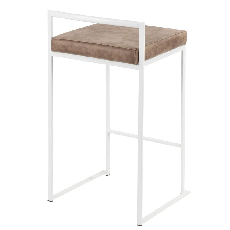 Fuji - Simple Elegance, Contemporary Stackable Counter Stool by Unique Piece Furniture
