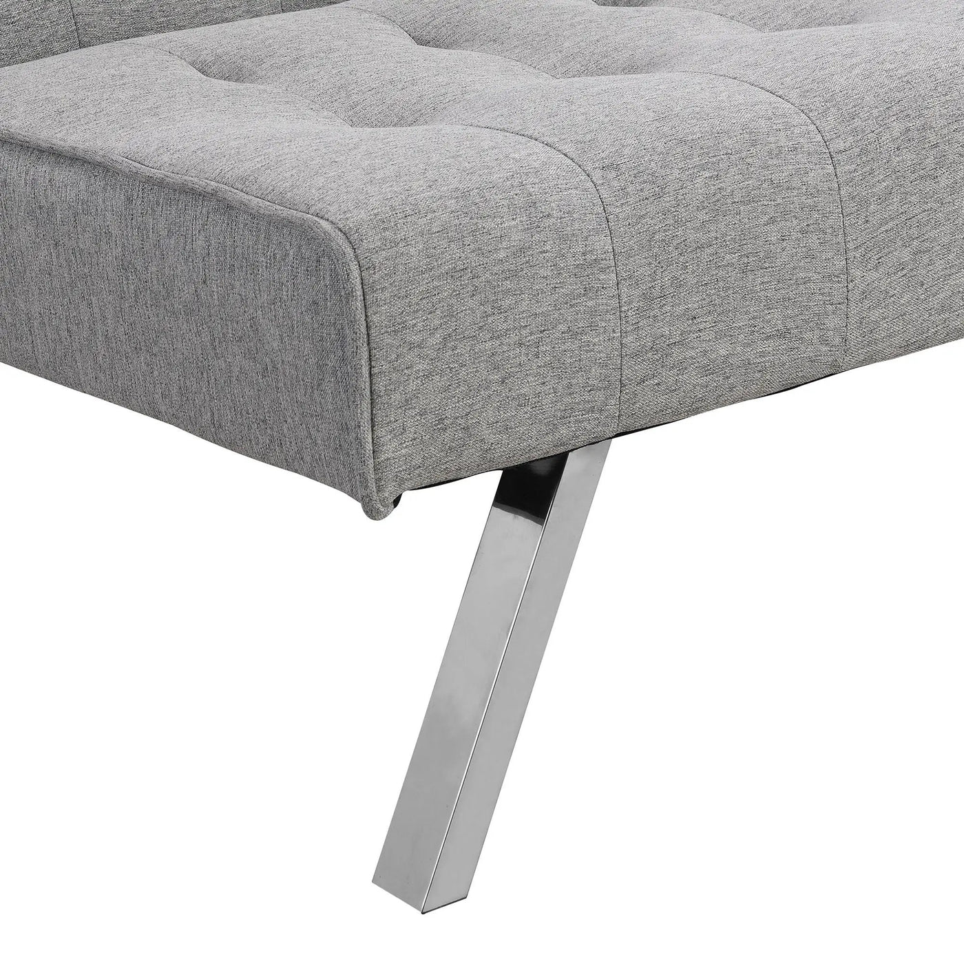 Modern Sofa Bed With Wood Frame And Stainless Legs by HouseOfZazla