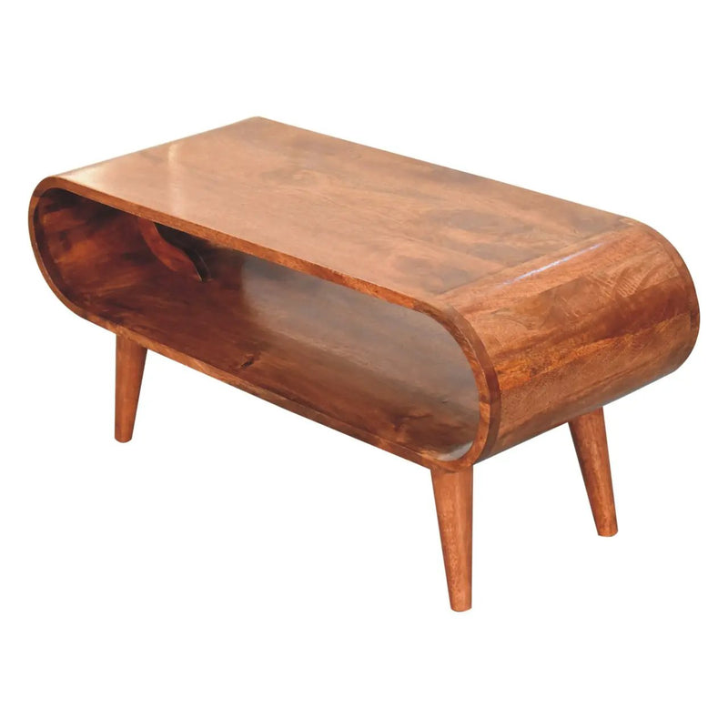 Solid Wood Amaya Nordic Style Coffee Table by HouseOfZazla