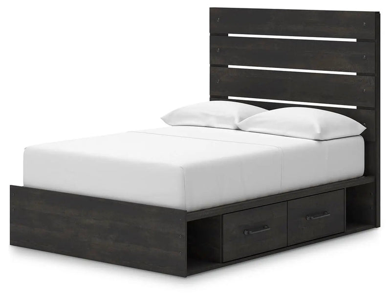 Hollivern - Panel Bed With Storage by Unique Piece Furniture