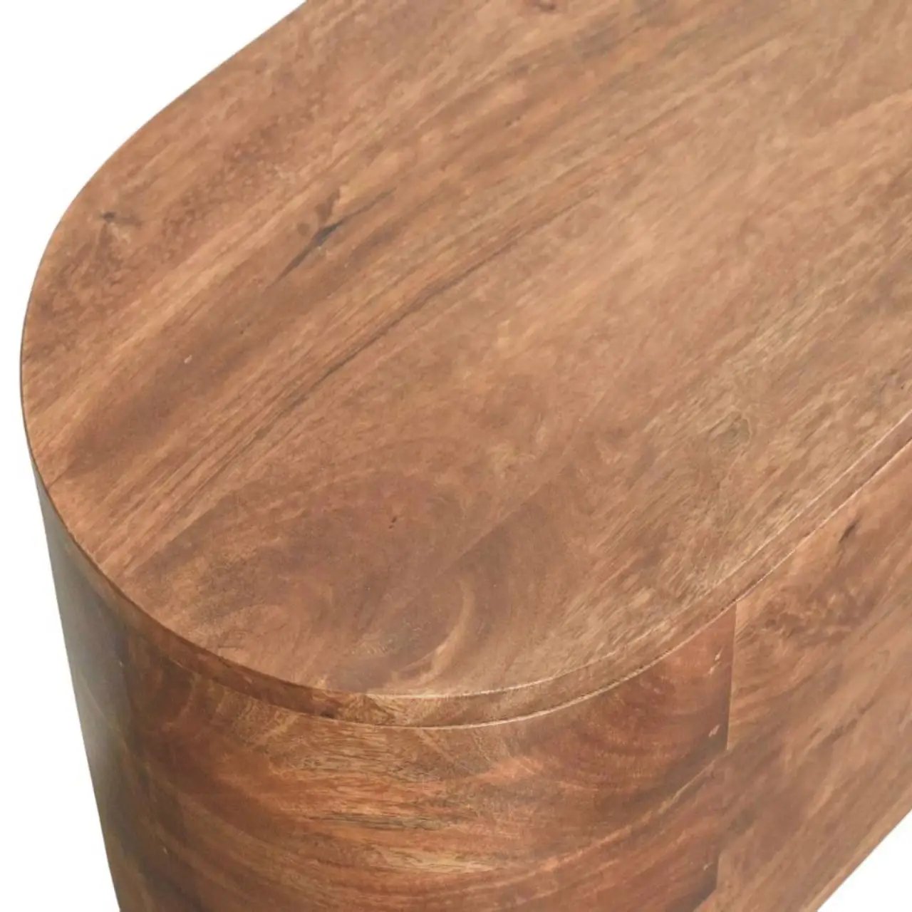 Solid Wood Curva Storage Trunk by HouseOfZazla