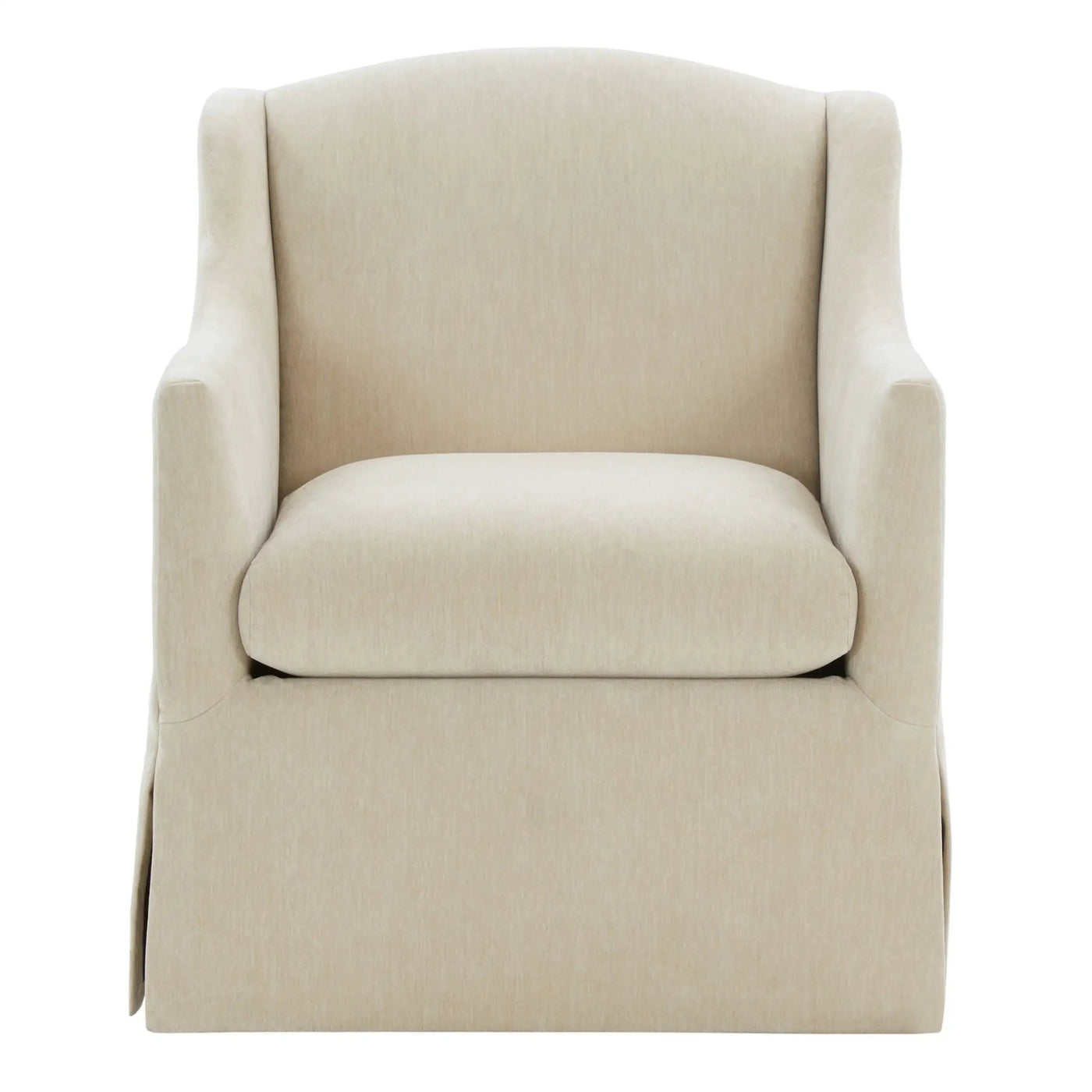 Luisa - Skirted Swivel Accent Chair by HouseOfZazla