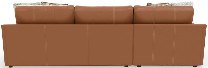 Minori - Italian Leather Sectional by Unique Piece Furniture
