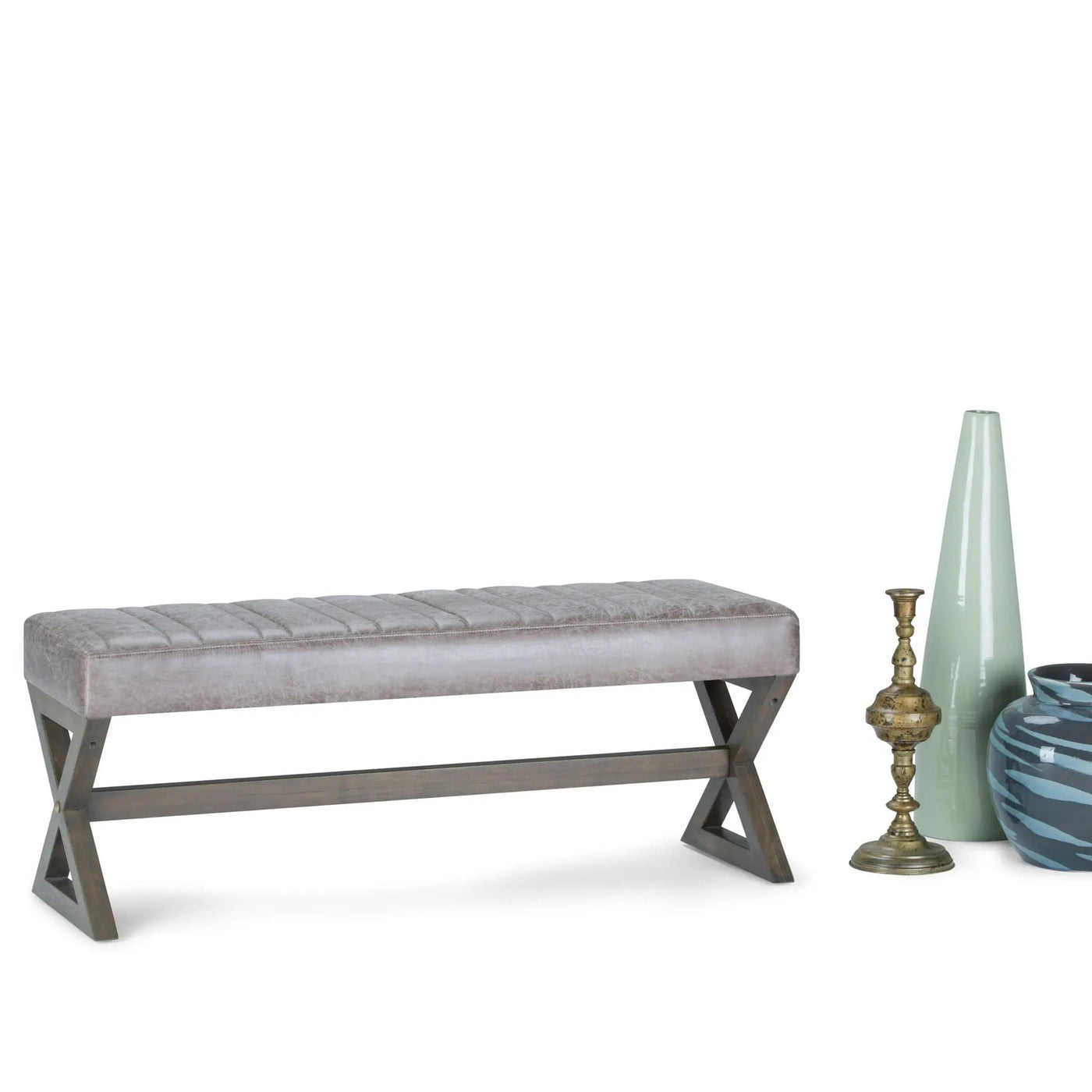 Salinger - Large Upholstered Ottoman Bench by HouseOfZazla