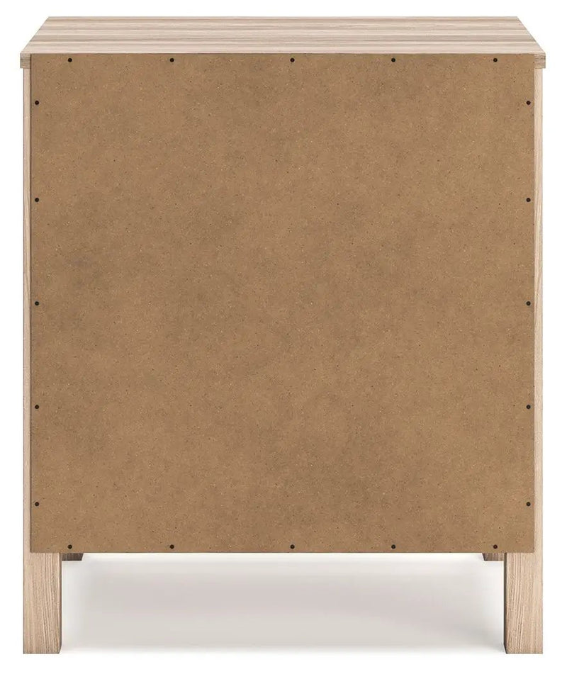 Battelle - Two Drawer Night Stand - Tan by Unique Piece Furniture
