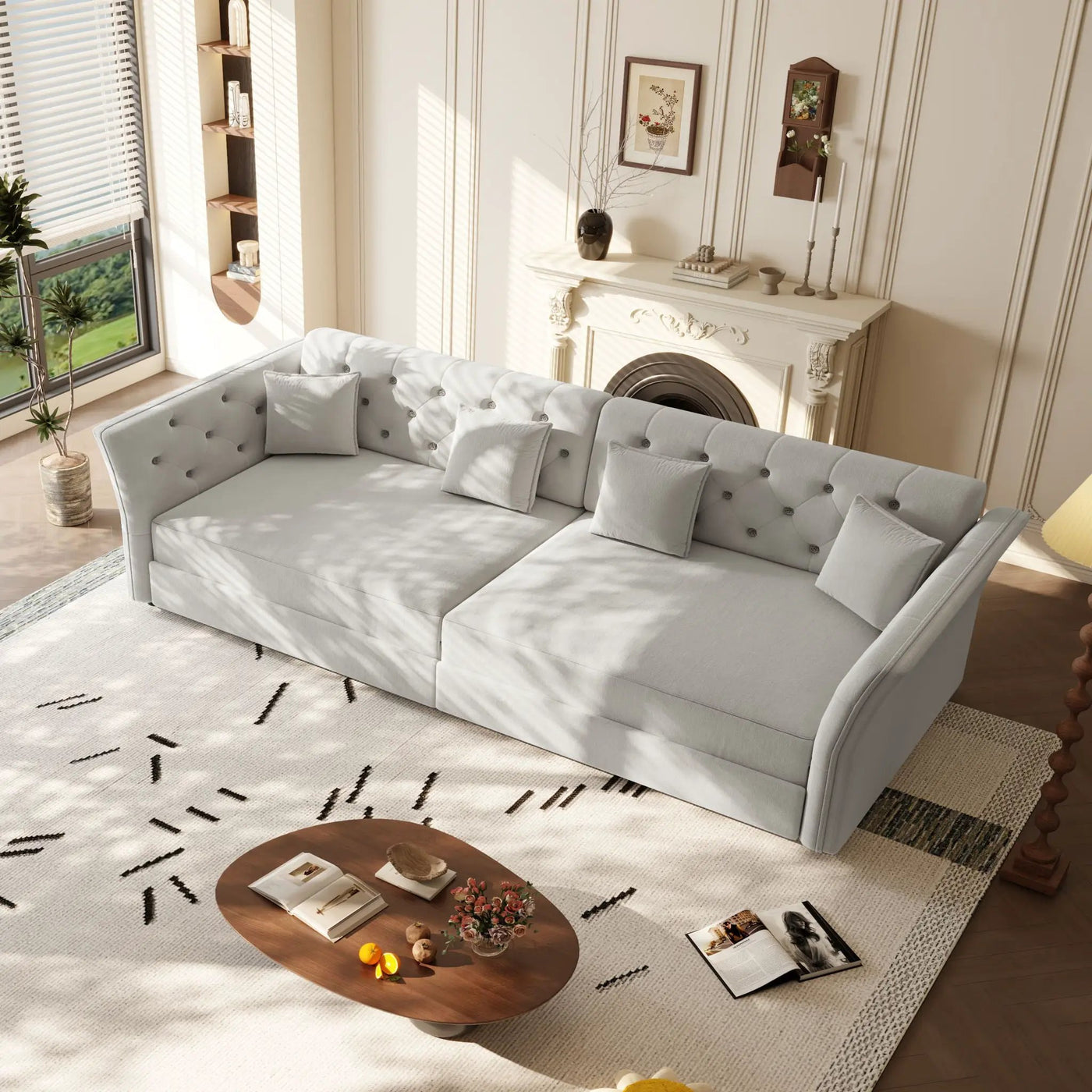 Oversize Pull Out Sofa Bed For Living Room by HouseOfZazla
