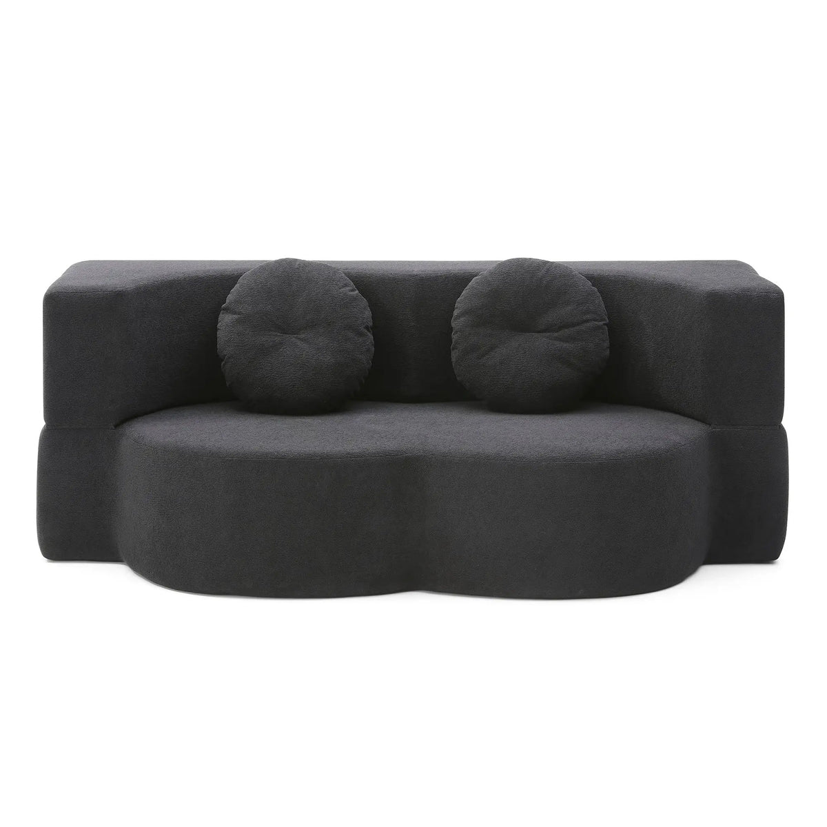 2-in-1 Folding Sofa Bed with Pillow by HouseOfZazla