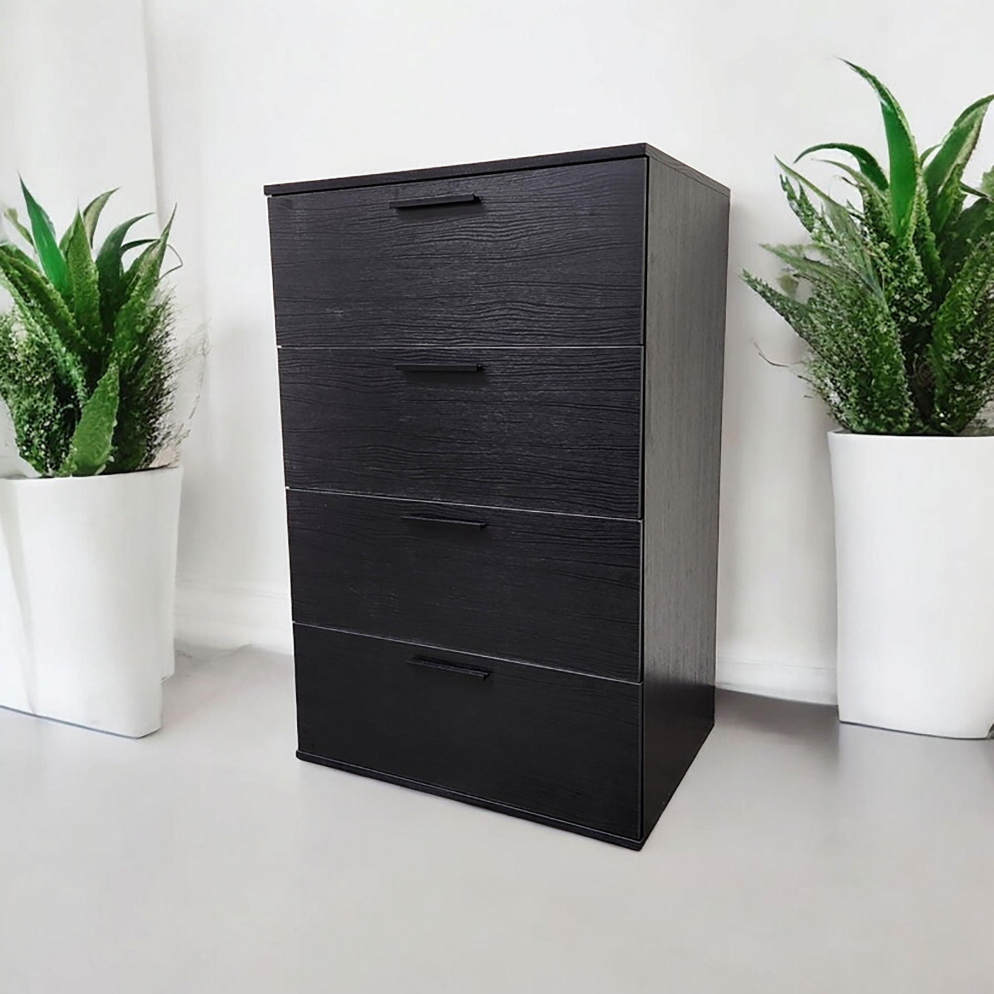 Oliver - Farmhouse Jumbo Chest With 4 Drawer Storage by HouseOfZazla