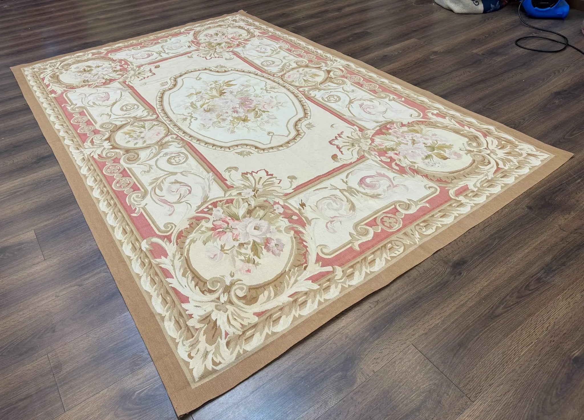 Aubusson Rug 6x9 by Jewel Rugs