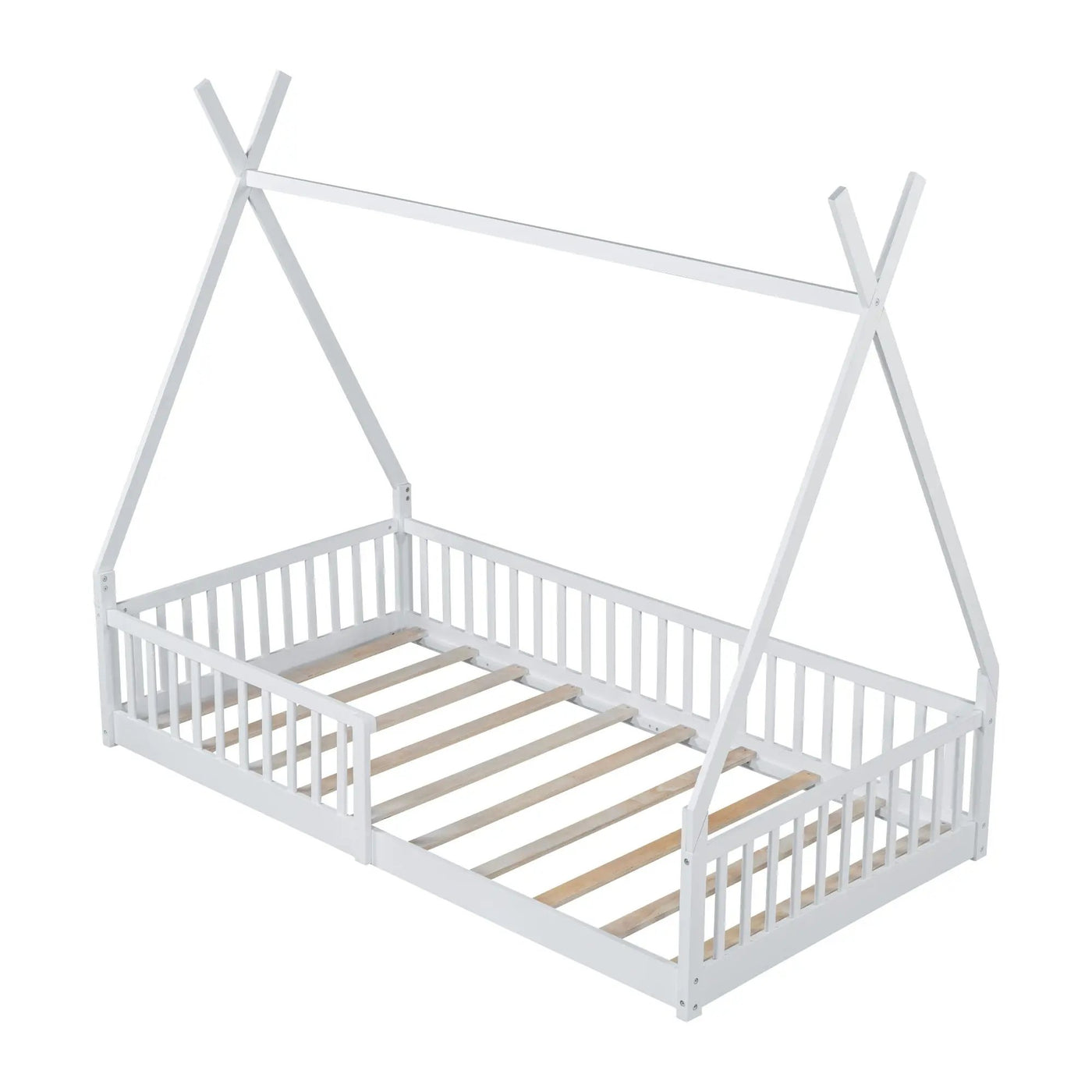 House Shaped Design Bed With Fence by Unique Piece Furniture