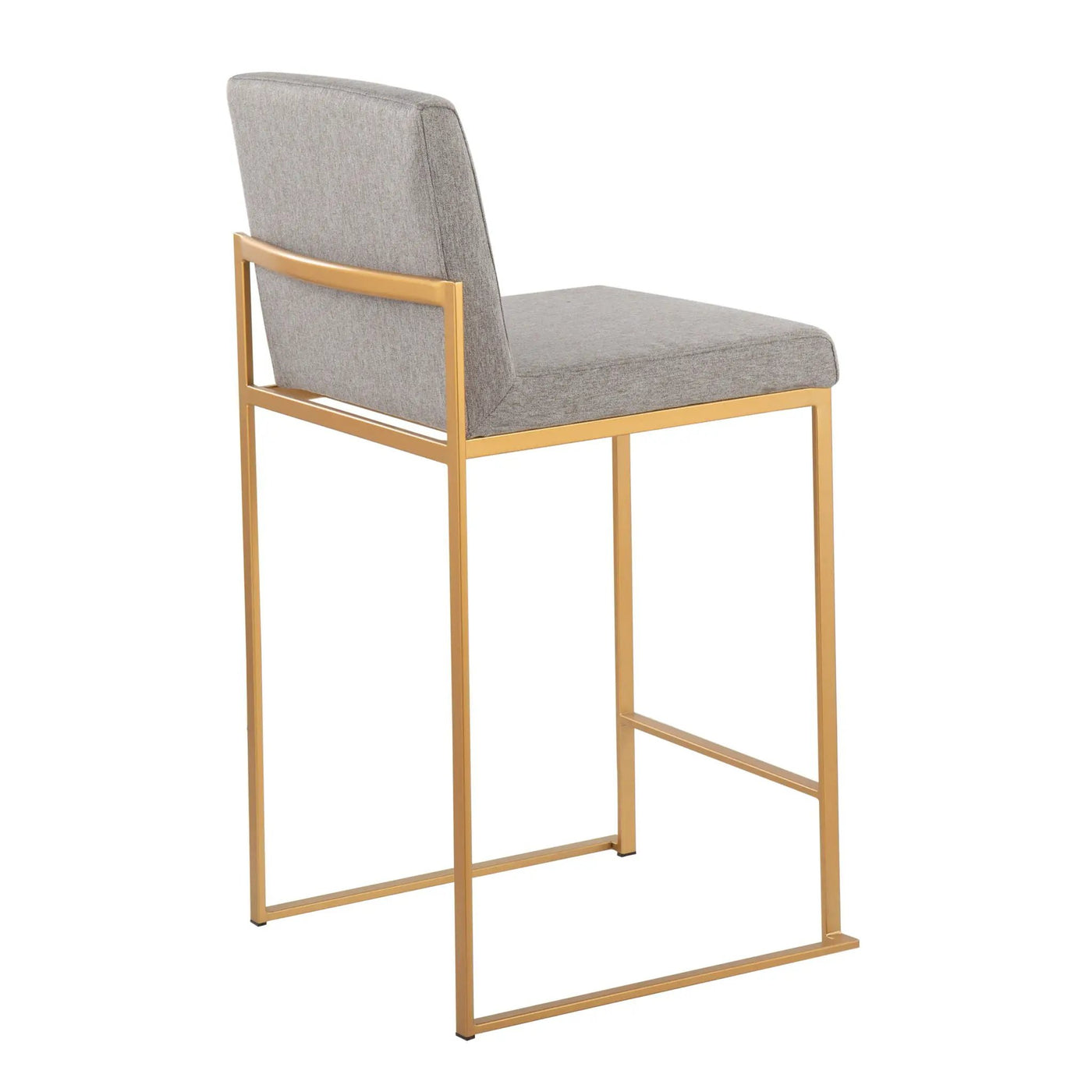 Fuji - Contemporary High Back Stylish Counter Stool by HouseOfZazla