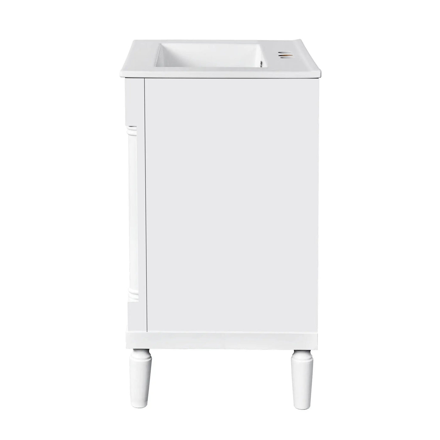 Bathroom Vanity With Top Sink, 2 Tier Storage Cabinet by HouseOfZazla