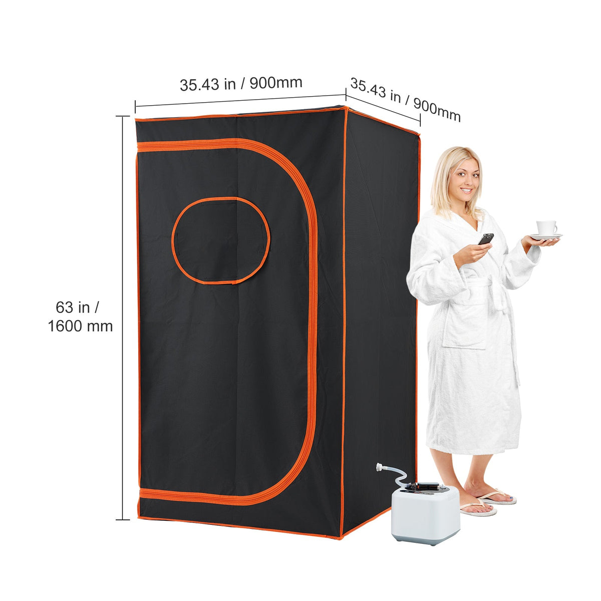 Portable Steam Sauna Tent Full Size, photo 5 of 9