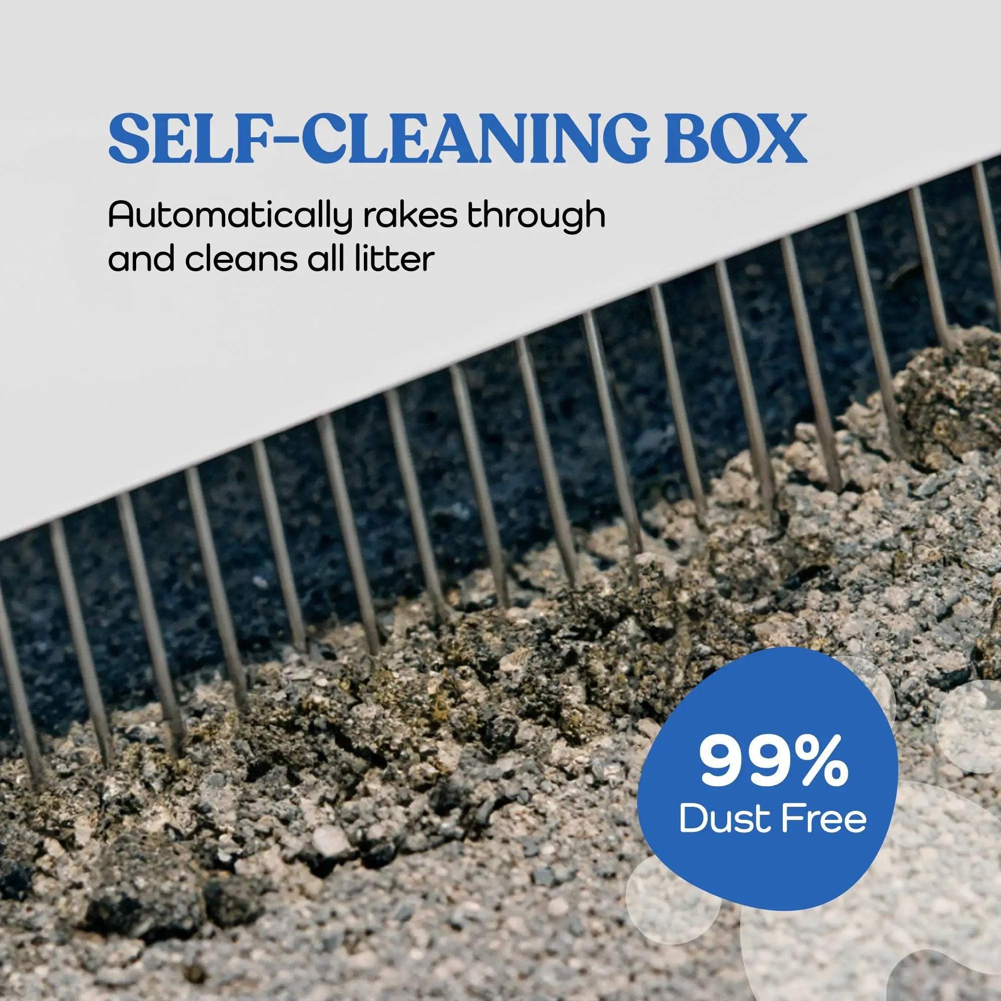 Smart Cat Litter Box With Wide Opening by HouseOfZazla